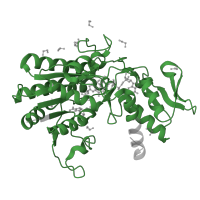 The deposited structure of PDB entry 6gpk contains 4 copies of Pfam domain PF16363 (GDP-mannose 4,6 dehydratase) in GDP-mannose 4,6 dehydratase. Showing 1 copy in chain A.