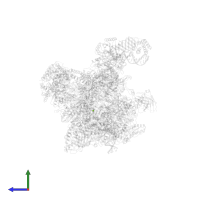 MAGNESIUM ION in PDB entry 6gym, assembly 1, side view.