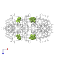 Tb-Xo4 in PDB entry 6hf6, assembly 1, top view.