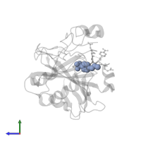 4-propylbenzenesulfonamide in PDB entry 6hr3, assembly 1, side view.