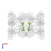 (2~{S})-~{N}-[(2~{S},3~{R})-1-[[(2~{S})-1-[4-(aminomethyl)phenyl]-4-methylsulfonyl-butan-2-yl]amino]-3-oxidanyl-1-oxidanylidene-butan-2-yl]-2-[[(2~{R})-2-azido-3-phenyl-propanoyl]amino]-4-methyl-pentanamide in PDB entry 6hw4, assembly 1, top view.