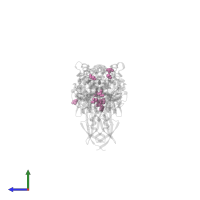 GLYCEROL in PDB entry 6i02, assembly 1, side view.