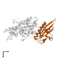 Gelsolin in PDB entry 6i4f, assembly 1, top view.