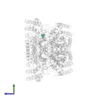 ARGININE in PDB entry 6ien, assembly 1, side view.