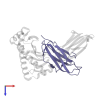 Beta-2-microglobulin in PDB entry 6j29, assembly 1, top view.