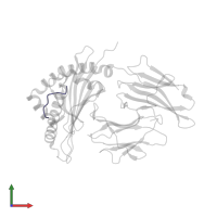 Nucleoprotein in PDB entry 6j2i, assembly 1, front view.