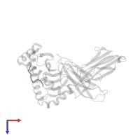Nucleoprotein in PDB entry 6j2i, assembly 1, top view.