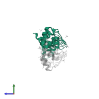 Ankyrin repeat domain-containing protein EMB506, chloroplastic in PDB entry 6jd6, assembly 1, side view.