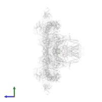 CALCIUM ION in PDB entry 6jii, assembly 1, side view.