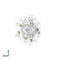 GLYCEROL in PDB entry 6juk, assembly 1, side view.