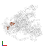 U3 small nucleolar RNA-associated protein 15 in PDB entry 6lqu, assembly 1, front view.