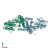 3D model of 6mde from PDBe