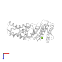 MAGNESIUM ION in PDB entry 6nc1, assembly 1, top view.