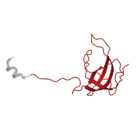 The deposited structure of PDB entry 6nu2 contains 1 copy of Pfam domain PF00164 (Ribosomal protein S12/S23) in Small ribosomal subunit protein uS12m. Showing 1 copy in chain MB [auth AJ].