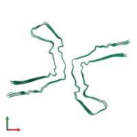 Microtubule-associated protein tau in PDB entry 6nwp, assembly 1, front view.