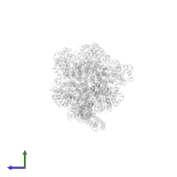 MAGNESIUM ION in PDB entry 6oqv, assembly 1, side view.
