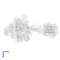 MAGNESIUM ION in PDB entry 6oqv, assembly 1, top view.