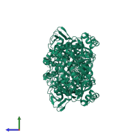 Siderophore Synthetase Type C DesD in PDB entry 6p63, assembly 1, side view.