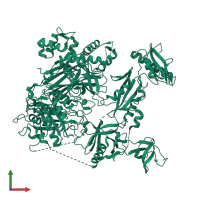 1-phosphatidylinositol 4,5-bisphosphate phosphodiesterase gamma in PDB entry 6pbc, assembly 1, front view.