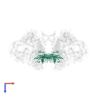 Neurturin in PDB entry 6q2r, assembly 1, top view.
