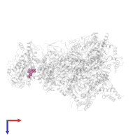 FLAVIN MONONUCLEOTIDE in PDB entry 6q9d, assembly 1, top view.