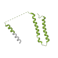 The deposited structure of PDB entry 6qc7 contains 1 copy of Pfam domain PF00507 (NADH-ubiquinone/plastoquinone oxidoreductase, chain 3) in NADH-ubiquinone oxidoreductase chain 3. Showing 1 copy in chain R [auth D3].