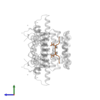 Serine/threonine-protein kinase PAK 6 in PDB entry 6qdr, assembly 1, side view.
