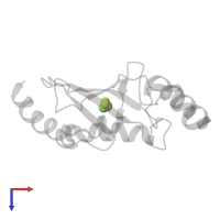 1,2-ETHANEDIOL in PDB entry 6qh3, assembly 2, top view.