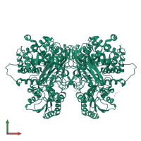 beta-glucosidase in PDB entry 6r5t, assembly 1, front view.