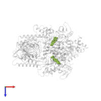 PHOSPHOTHIOPHOSPHORIC ACID-ADENYLATE ESTER in PDB entry 6s6v, assembly 1, top view.