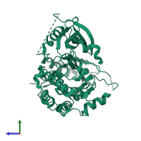 RAC-alpha serine/threonine-protein kinase in PDB entry 6s9w, assembly 1, side view.