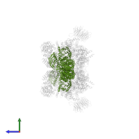 Regulatory-associated protein of mTOR in PDB entry 6sb0, assembly 1, side view.