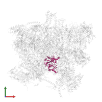 mt-SAF20 in PDB entry 6sg9, assembly 1, front view.