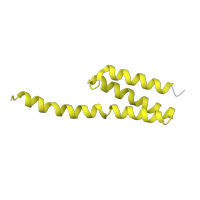 The deposited structure of PDB entry 6spg contains 1 copy of Pfam domain PF01649 (Ribosomal protein S20) in Small ribosomal subunit protein bS20. Showing 1 copy in chain T [auth t].