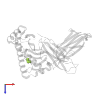 GLYCINE in PDB entry 6tdo, assembly 1, top view.