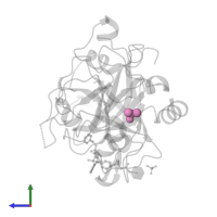 DIMETHYL SULFOXIDE in PDB entry 6tdt, assembly 1, side view.