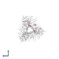 1,2-ETHANEDIOL in PDB entry 6tjw, assembly 1, side view.