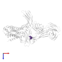 Modified residue TPO in PDB entry 6tko, assembly 1, top view.