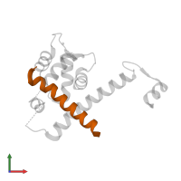 Voltage-dependent L-type calcium channel subunit alpha-1C in PDB entry 6u39, assembly 5, front view.