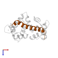 Voltage-dependent L-type calcium channel subunit alpha-1C in PDB entry 6u3b, assembly 1, top view.