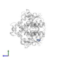 1,2-ETHANEDIOL in PDB entry 6v91, assembly 1, side view.