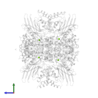 MAGNESIUM ION in PDB entry 6vl7, assembly 1, side view.