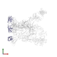 35O22 scFv light chain in PDB entry 6vzi, assembly 1, front view.