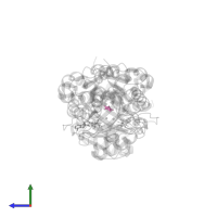 alpha-D-ribofuranose in PDB entry 6wk0, assembly 1, side view.