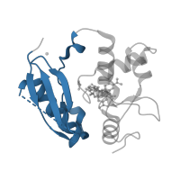 The deposited structure of PDB entry 6y8p contains 1 copy of Pfam domain PF02870 (6-O-methylguanine DNA methyltransferase, ribonuclease-like domain) in Methylated-DNA--protein-cysteine methyltransferase. Showing 1 copy in chain A.