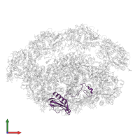 PsaD in PDB entry 6yxr, assembly 1, front view.