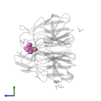 5-cyclopropyl-1-phenyl-pyrazole-4-carboxylic acid in PDB entry 6zex, assembly 1, side view.