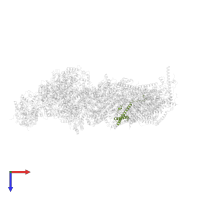 NADH dehydrogenase [ubiquinone] 1 subunit C2 in PDB entry 6zke, assembly 1, top view.