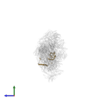 Mitochondrial complex I, TYKY subunit in PDB entry 6zke, assembly 1, side view.