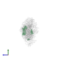 CARDIOLIPIN in PDB entry 6zkj, assembly 1, side view.